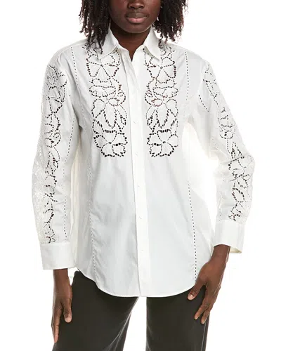 Max Mara Weekend  Elmi Lace Work Blouse In Multi