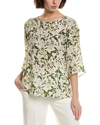 Max Mara Weekend  Ginnico Silk Shirt In Multi