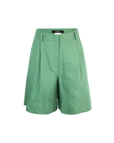 Max Mara Weekend  High Waist Shorts In Green