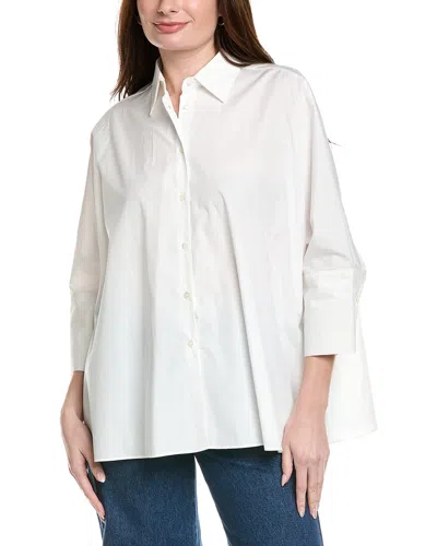 Max Mara Weekend  Cotton Short-sleeve Shirt In White