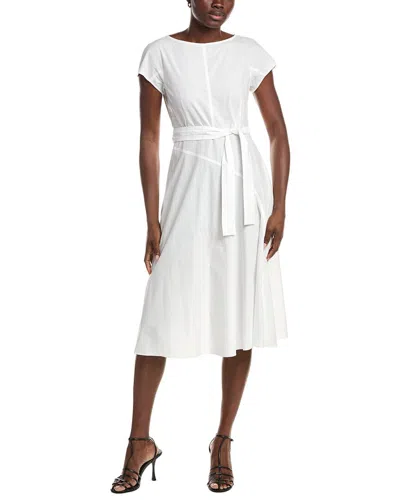 Max Mara Weekend  Magma Midi Dress In White