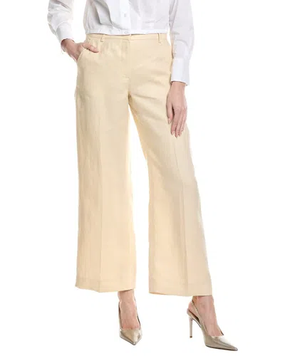 Max Mara Weekend  Malizia Linen Pant In Animal Print