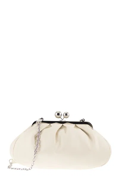 Max Mara Weekend  Medium Pasticino Chain Strap Clutch Bag In Neutral