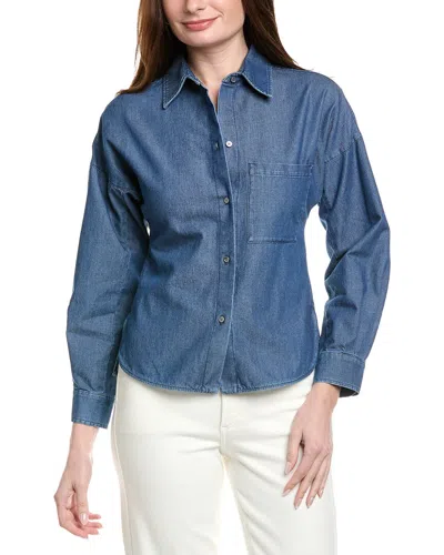 Max Mara Weekend  Nettare Denim Overshirt In Blue