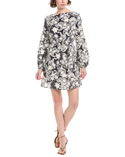 Max Mara Weekend  Noli Silk Shift Dress In Black