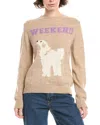 Max Mara Weekend  Ombrosa Alpaca & Wool-blend Sweater In Brown