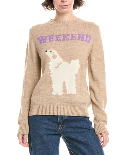 MAX MARA WEEKEND MAX MARA OMBROSA ALPACA & WOOL-BLEND SWEATER