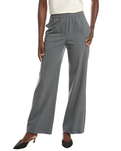 Max Mara Weekend  Petra Wool-blend Long Trouser In Grey