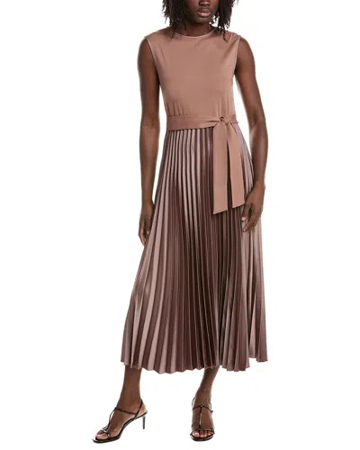 Max Mara Weekend  Samuele Midi Dress In Brown