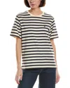 Max Mara Jersey Boxy T-shirt In Blue