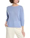 Max Mara Selz Light Blue Pullover In Blue