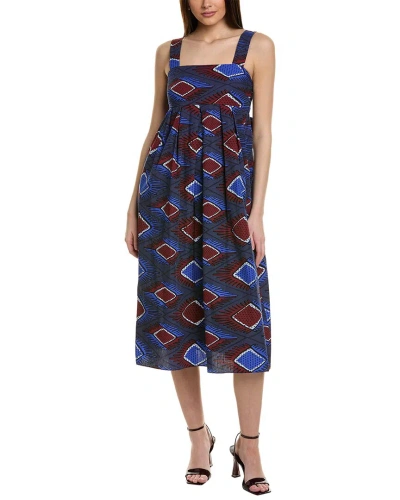 Max Mara Weekend  Tana Midi Dress In Blue