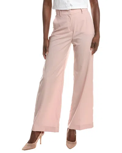 Max Mara Weekend  Visivo Wool Long Trouser In Beige