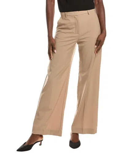 Max Mara Weekend  Visivo Wool Pant In Brown