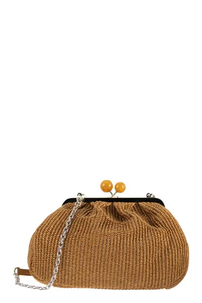 Max Mara Weekend  Wkafortuna - Pasticcino Bag Medium Raffia Effect