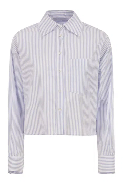 Max Mara Weekend  Wkdeden - Cotton Oxford Shirt In Blue