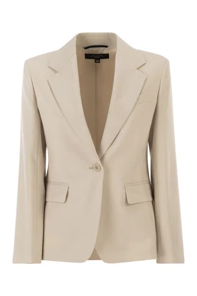Max Mara Weekend  Wkdlamine - Natural Stretch Wool Blazer