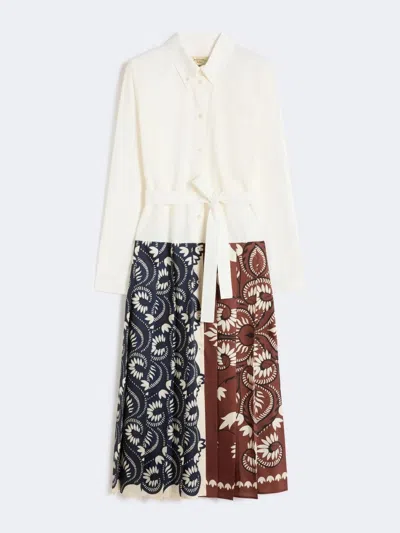 Max Mara Weekend  Wkdondina Dress White In Multi