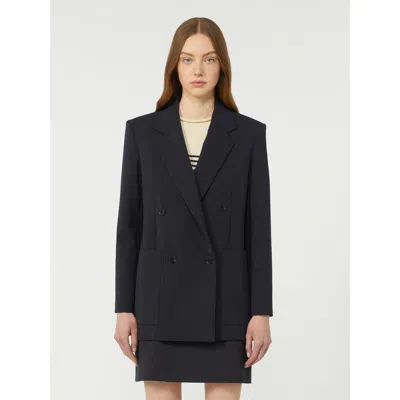 Max Mara Weekend  Wkdveloce Jacket Navy In Multi