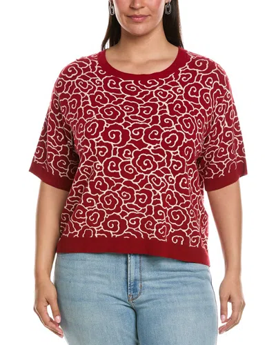 Max Mara Weekend  Zufolo Sweater Tank Top In Burgundy
