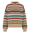 Max Mara Weekend Novara Beegige Crewneck Jumper In Beige