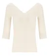 Max Mara Weekend Oceano Ecru Top