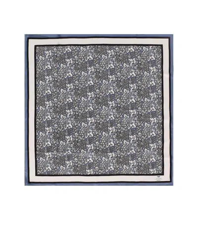 Max Mara Weekend Onesto Light Blue Foulard Scarf