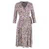 Max Mara Weekend Oxiria Jersey Wrap Dress In Multicolor Viscose In Multi