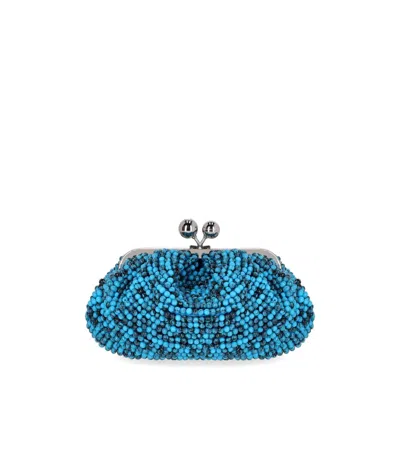 Max Mara Weekend Pasticcino Eschimo Small Light Blue Clutch