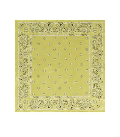 Max Mara Weekend Pentola Green Foulard Scarf