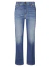 Max Mara Weekend Rapallo Denim Trombetta In Blue