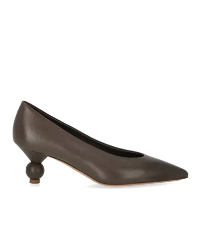 Max Mara Weekend Renza Mud Pump In Brown