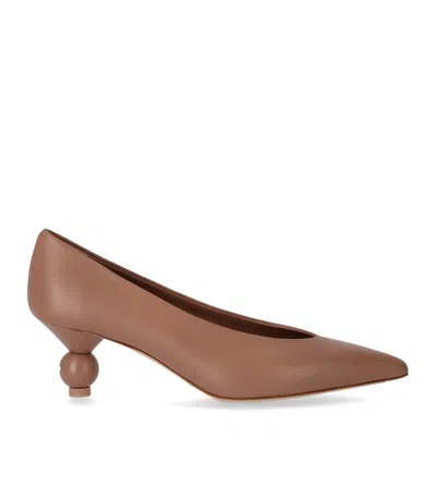 Max Mara Renza Renza Nude Pump In Beige