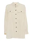 Max Mara Weekend Rolf Ecru Jacket In Gray