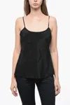 Max Mara Weekend Satin Giralda Slip Top 40 Italian Size In Black