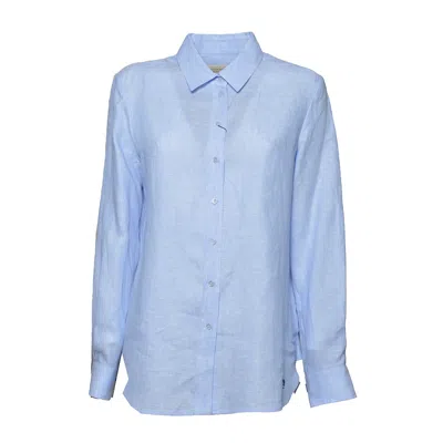 Max Mara Weekend Shirts In Blue