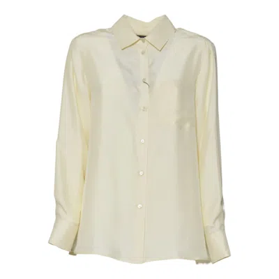 Max Mara Weekend Shirts In White