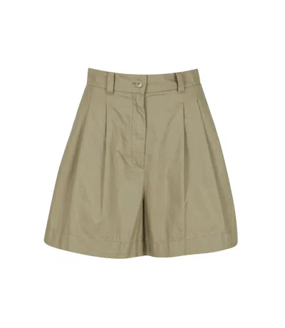 Max Mara Weekend Shorts Olive Green