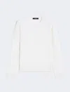 Max Mara Stretch Jersey Basic T-shirt In White