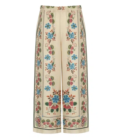 Max Mara Weekend  Wkdsnack Trouser Vanilla In Multi