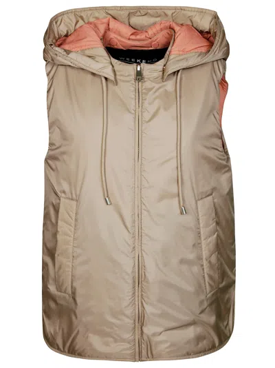 Max Mara Weekend Tecla Imbottito Smanicato In Beige