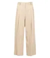 Max Mara Weekend Trousers Beige In Neutral
