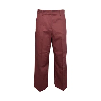 Max Mara Weekend Trousers In Brown
