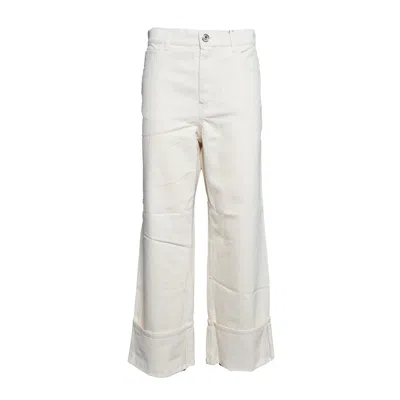 Max Mara Weekend Trousers In Neutral