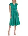 Max Mara Weekend Vertice Midi Dress In Green