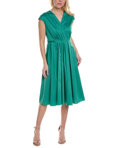 Max Mara Weekend Vertice Midi Dress In Green