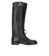 Max Mara Weekend Visby Black Boot In Black