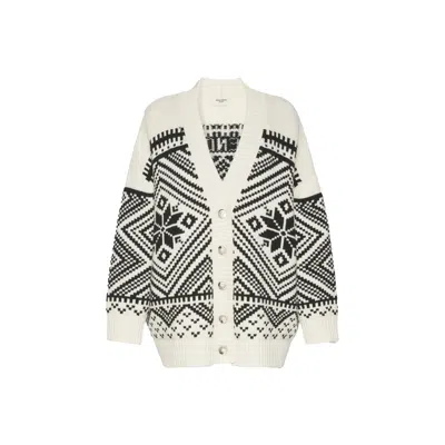 Max Mara Weekend Weekend Belgio Wool Cardigan In Multi