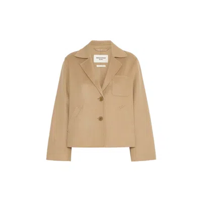 Max Mara Weekend Weekend Pelota Jacket In Brown