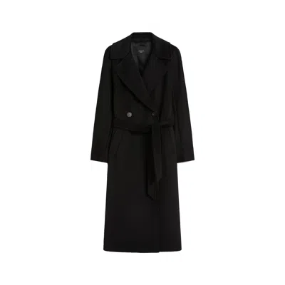 Max Mara Weekend Weekend Resina Coat In Black